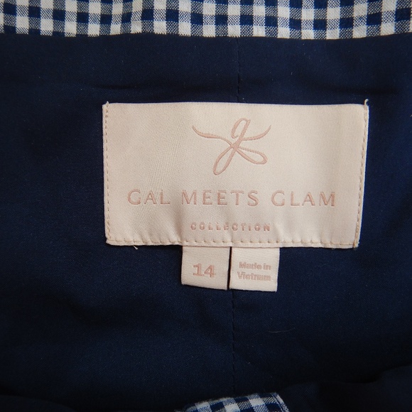 Gal Meets Glam Collection Carly Gingham Sheath Dress - Picture 9 of 11